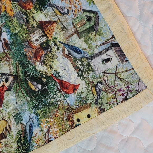 Handmade Reversable  Patchwork Table Runner - Picture 5 of 5